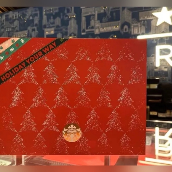 One Starbucks Aqua Bling Studded Keychain Ornament - Picture 3 of 6